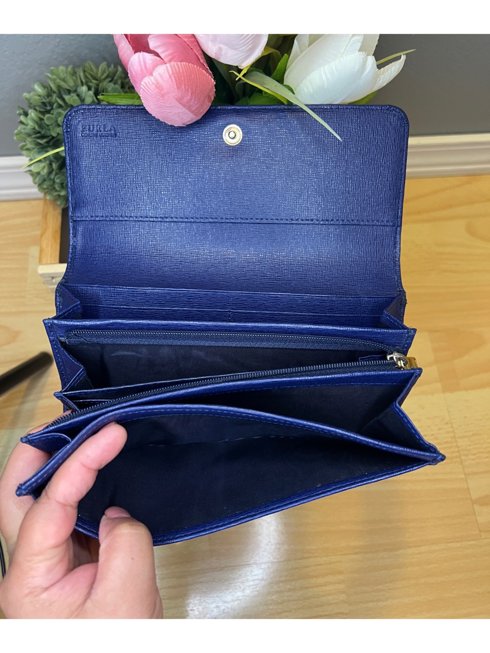 Furla Navy Blue Wallet - Picture 12 of 15
